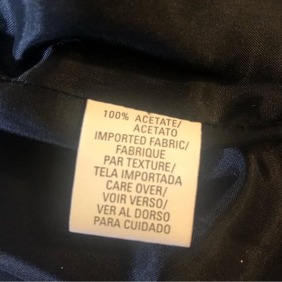 Vintage Anne Klein Haute Couture evening acetate blazer - Picture 2 of 11